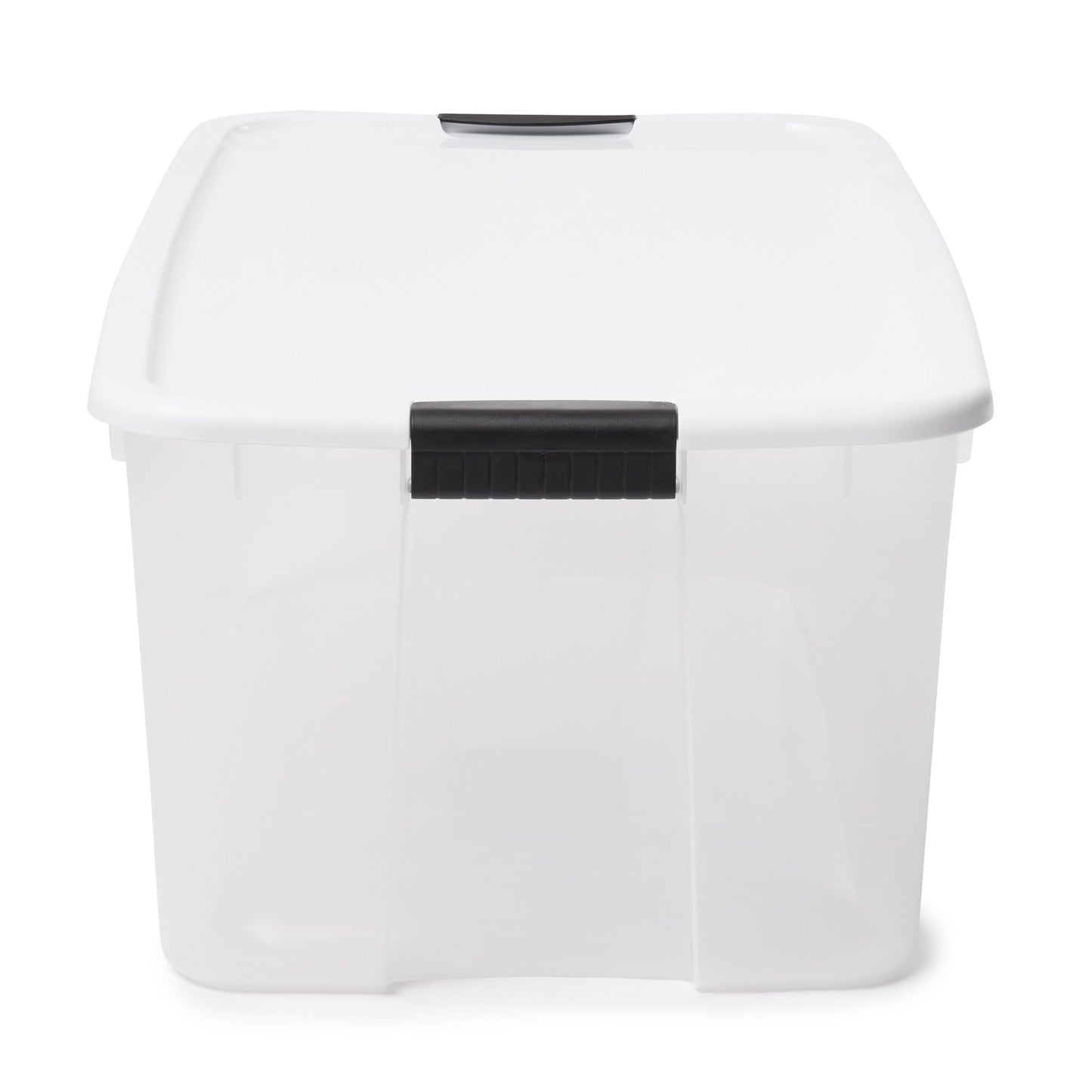 Sterilite 116 Qt Clear Latching Storage Bins with Lids, 4-Pack