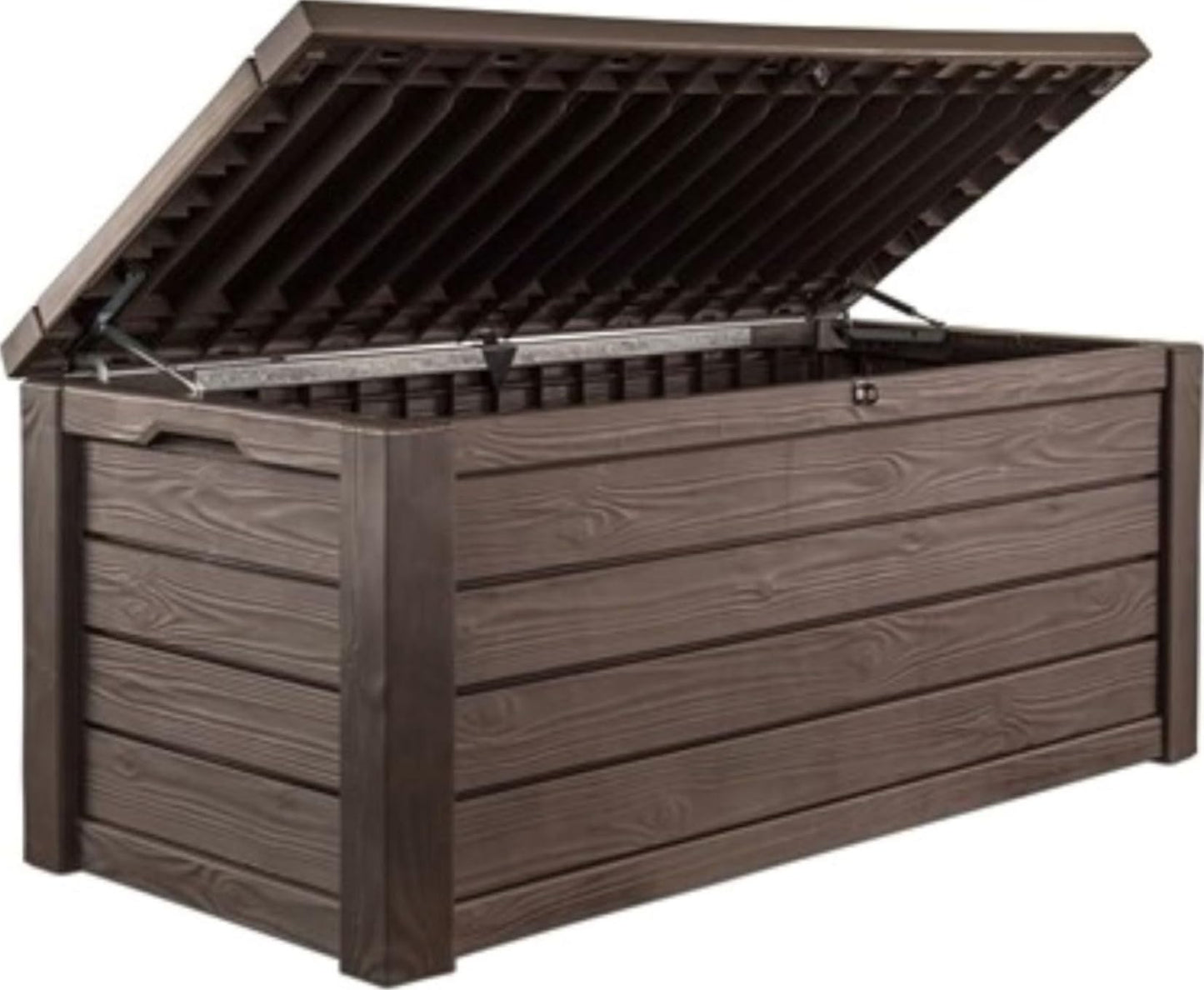 Keter Westwood 150-Gallon Outdoor Deck Storage Box, Brown