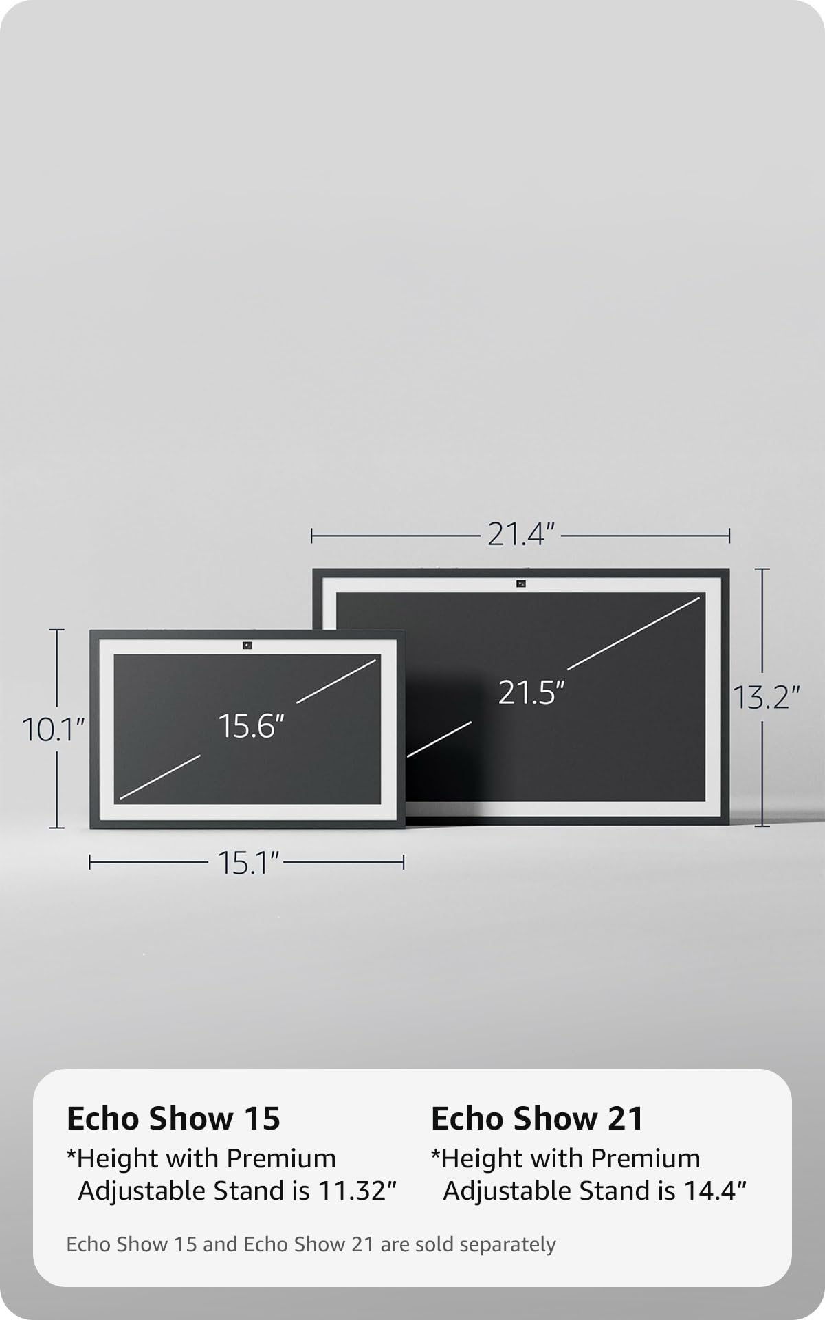 Amazon Echo Show 15 Full HD Smart Display with Fire TV