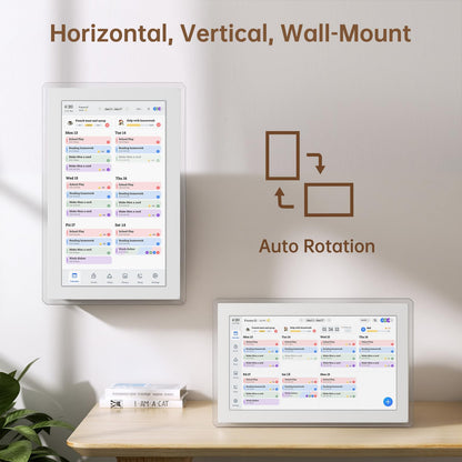 15.6" Digital Calendar Wall Touch Screen & Chore Chart
