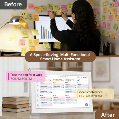 15.6" Digital Calendar Wall Touch Screen & Chore Chart