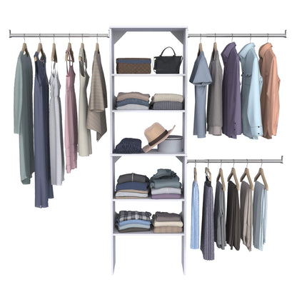 ClosetMaid SuiteSymphony 25" Wood Closet Organizer Starter Kit