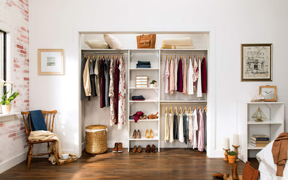 ClosetMaid SuiteSymphony 25" Wood Closet Organizer Starter Kit