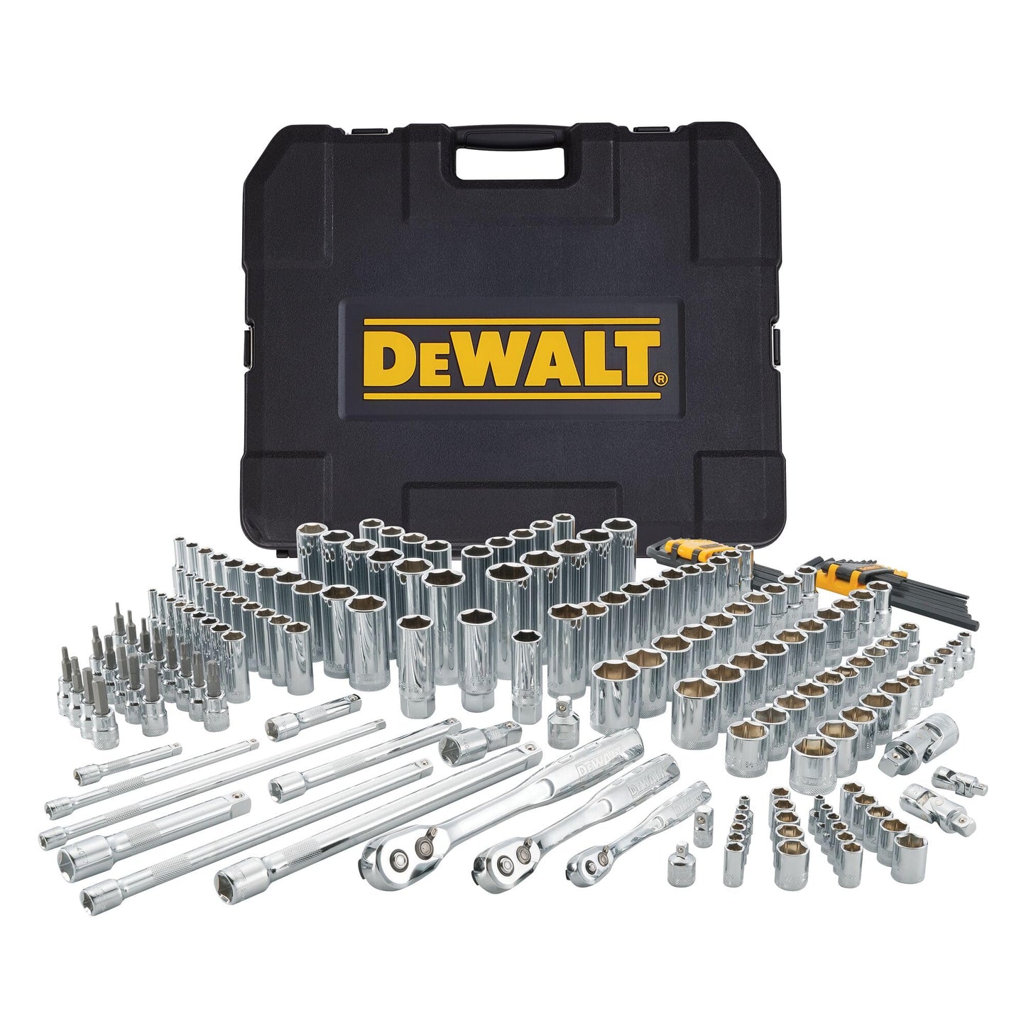 DEWALT 192-Piece Mechanics Tool Set with Hard Shell Case