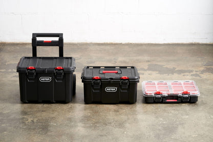 Keter Stack N Roll 3-Piece Modular Tool Box Storage System